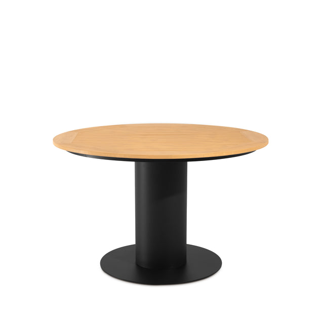 Mesa de Exterior Redonda Ethel ø 120 Negra