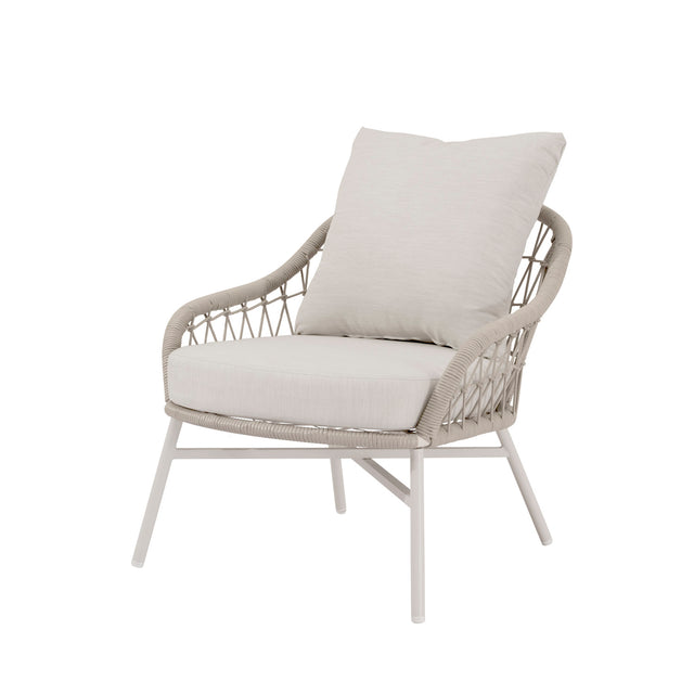 Conjunto de Jardín Salónica Beige | Sofá & Sillones & Mesa Centro