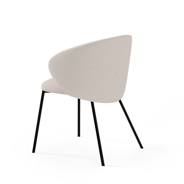 Silla Tapizada Meri Beige