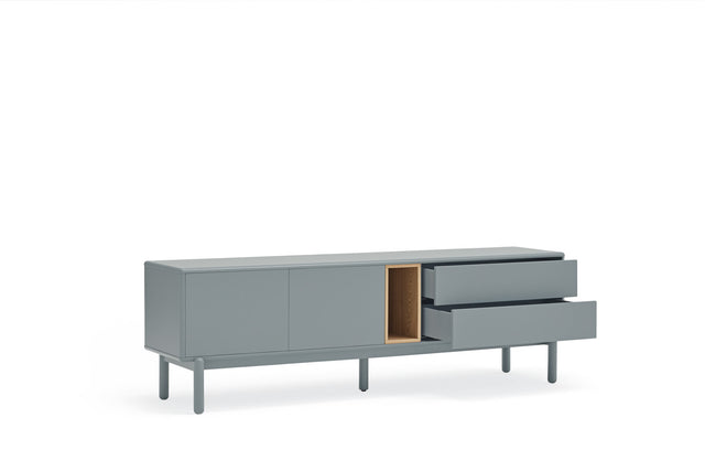 Mueble TV Corvo 180 Gris Perla