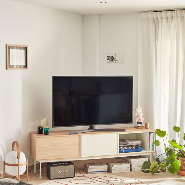 Mueble tv Yoko roble 180cm Teulat