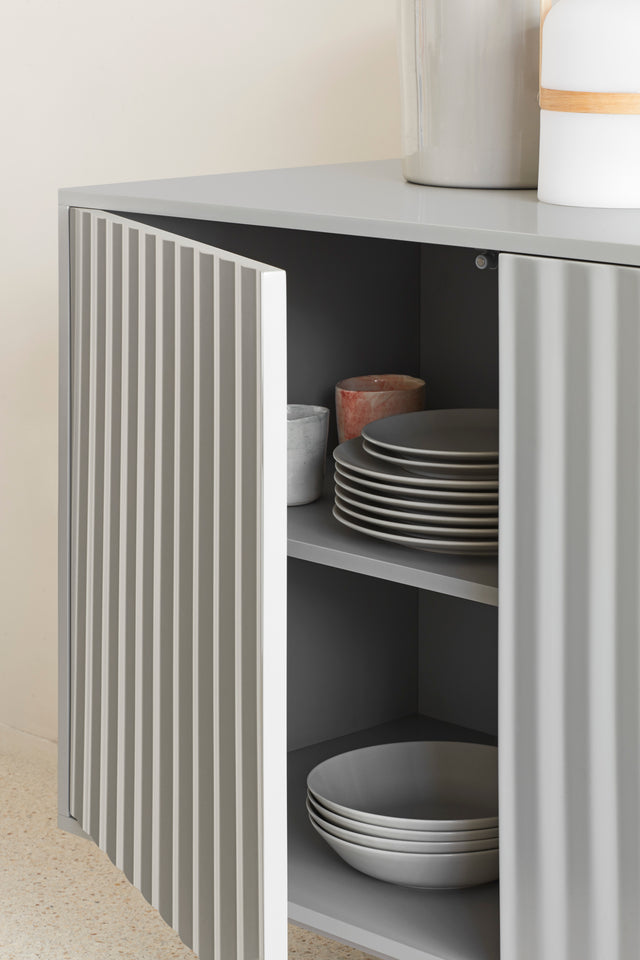 Aparador Sierra 210 Gris claro