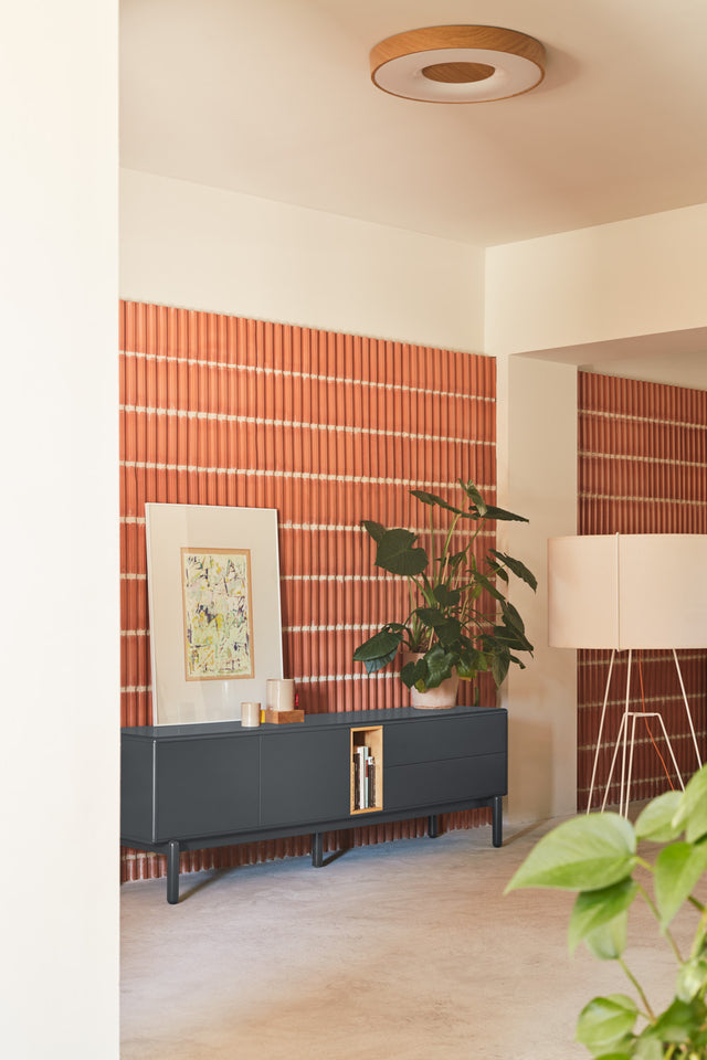 Mueble TV Corvo 180 Gris Antracita