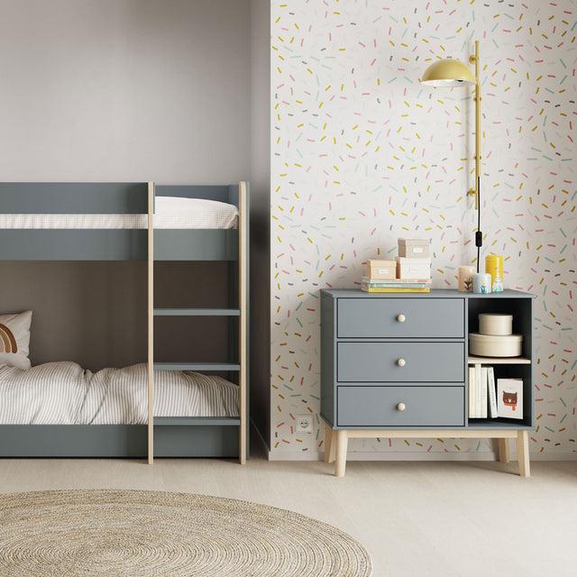 Cómoda Esteban Verde Kaki 90cm Marck