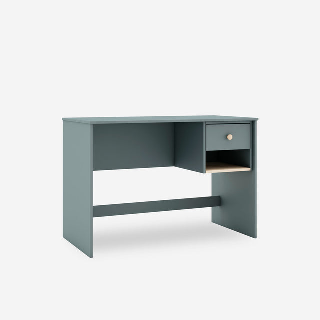 Escritorio Infantil Rectangular Esteban 110 Verde Kaki