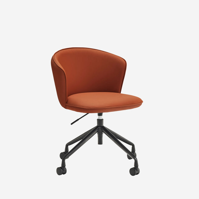 Silla Giratoria 360º ADD Terracota Con Ruedas