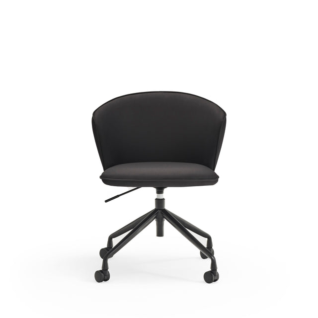 Silla Giratoria 360º ADD Negro Con Ruedas