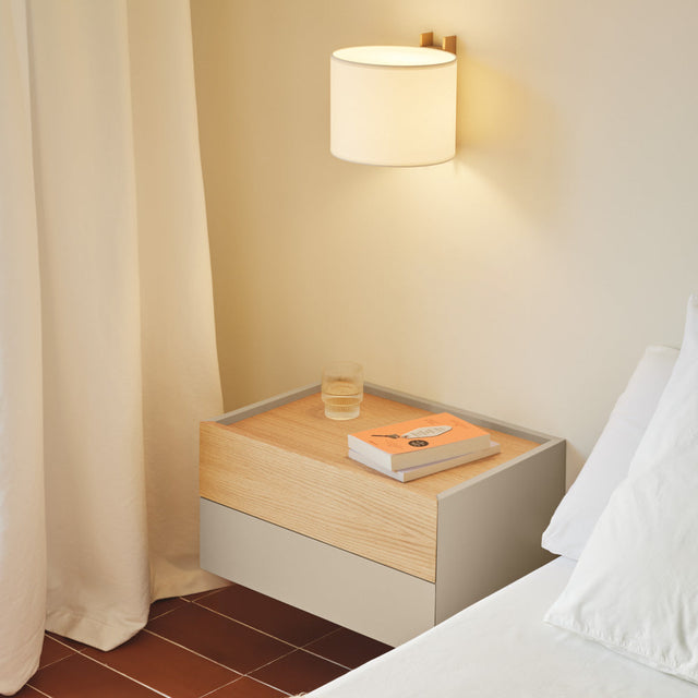 Mesita de Noche Otto 50 Suspendida