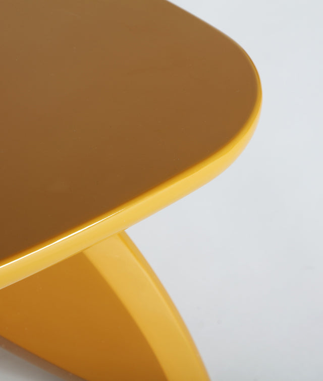 Mesa de Centro Triangular Provenza 80 Mostaza