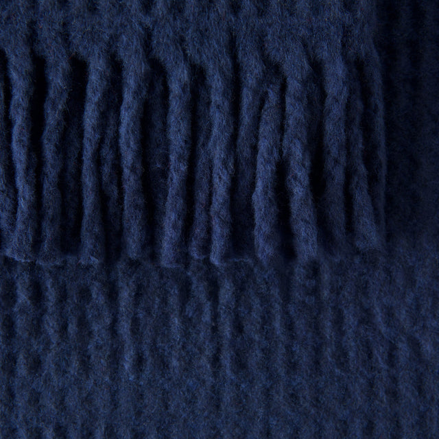 Manta Basics Waffle Azul Marino