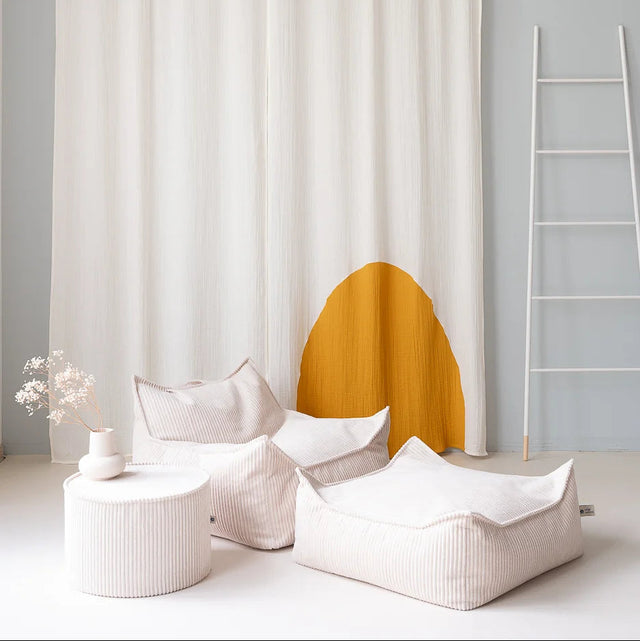 Pouffe de malvavisco