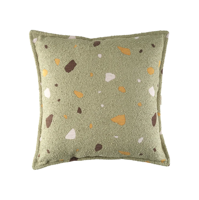 Cojín de bloques de musgo de terrazo