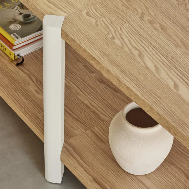 Estantería Bona 126 Crema & Roble