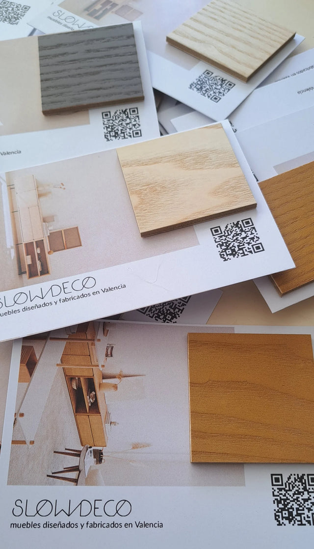 Muestras Penxat Natural Roble Nogal Slowdeco