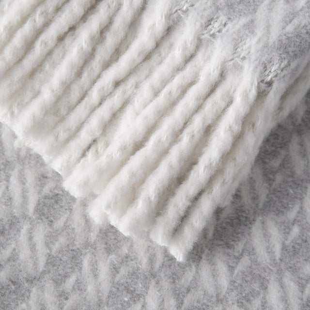 Manta Nilo Gris Claro