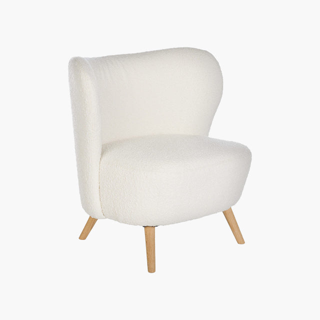 Butaca Efecto Borreguito Blanco