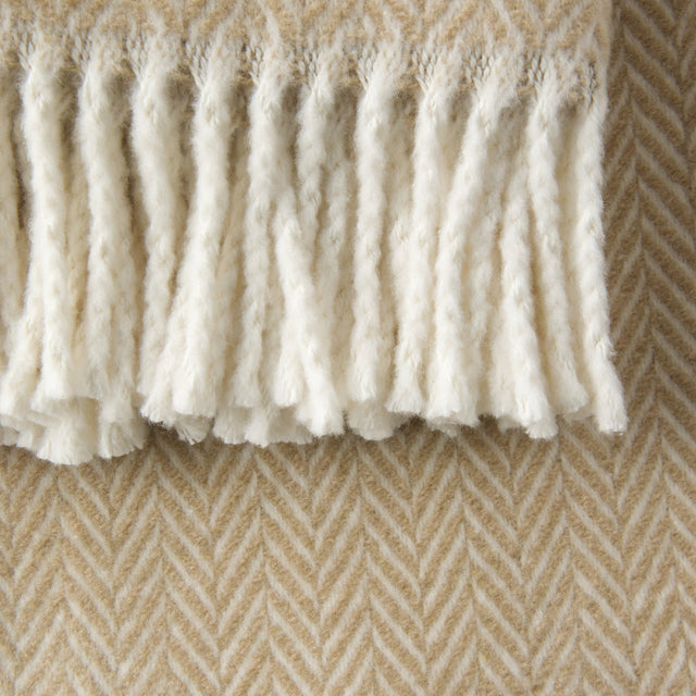 Manta Skyline Clásico Canela