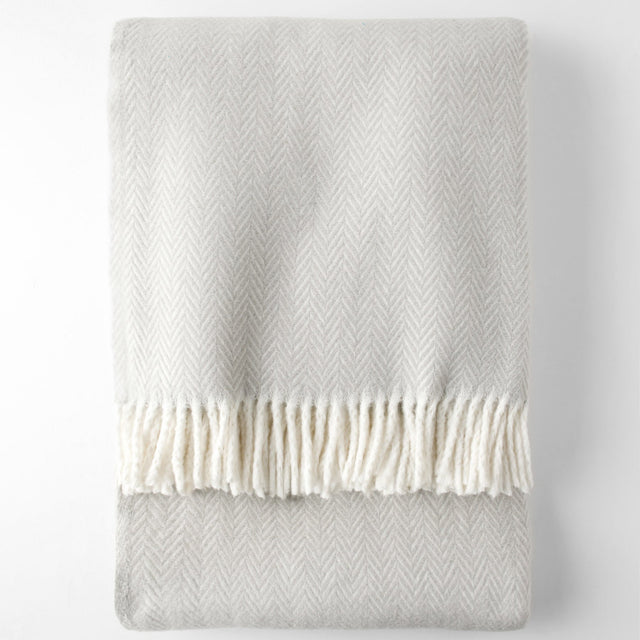 Manta Skyline Clásico Gris Claro