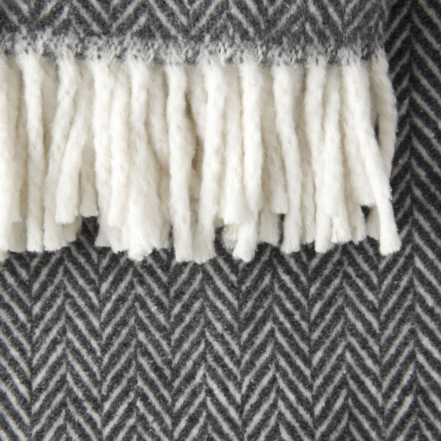 Manta Skyline Clásico Gris Oscuro