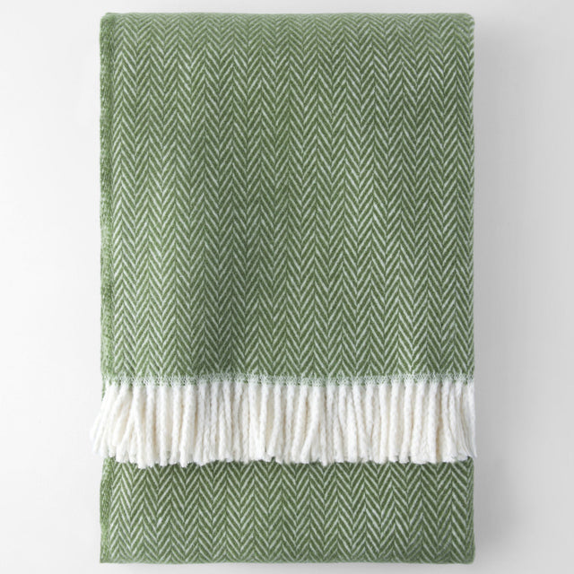 Manta Skyline Clásico Verde Musgo