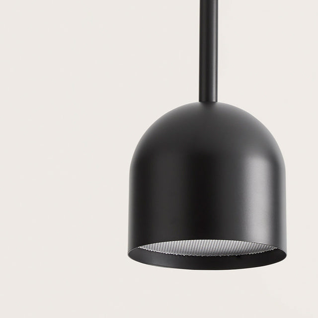 Vista detalle Lámpara colgante Luc difusor en acero color negro Aromas del Campo Slowdeco