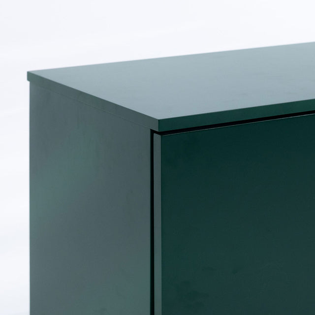 Vista detalle mueble Auxiliar Nolla 100 cm Verde Musgo Slowdeco