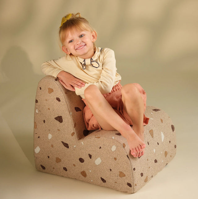 Silla de nube de arena de terrazo