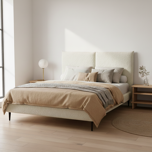 Cama Tapizada Clara 105