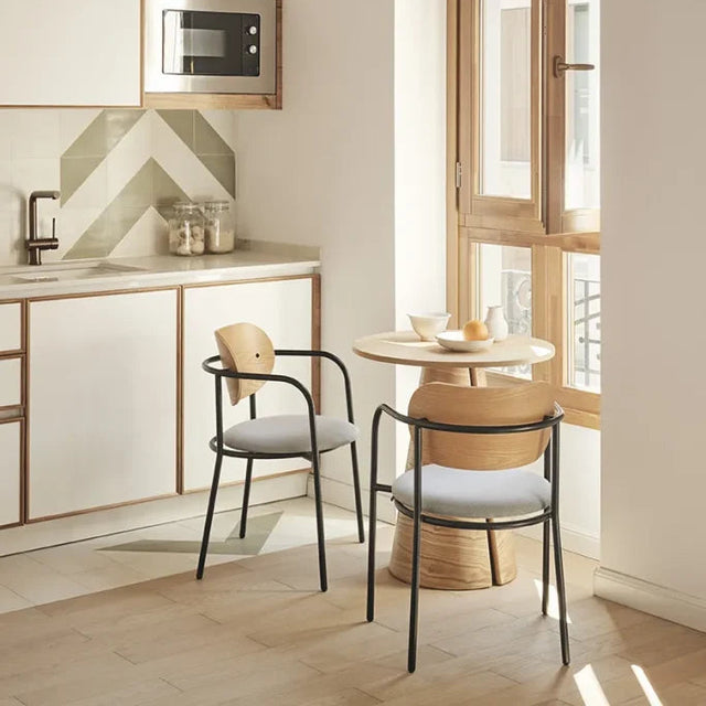 Mesa de Comedor Redonda Cep Ø 65 Roble