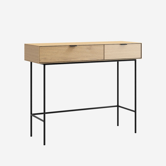 Consola roble dos cajones Alejandra som casa