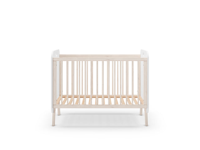 Cuna Infantil Paris 127 Blanco & Pino