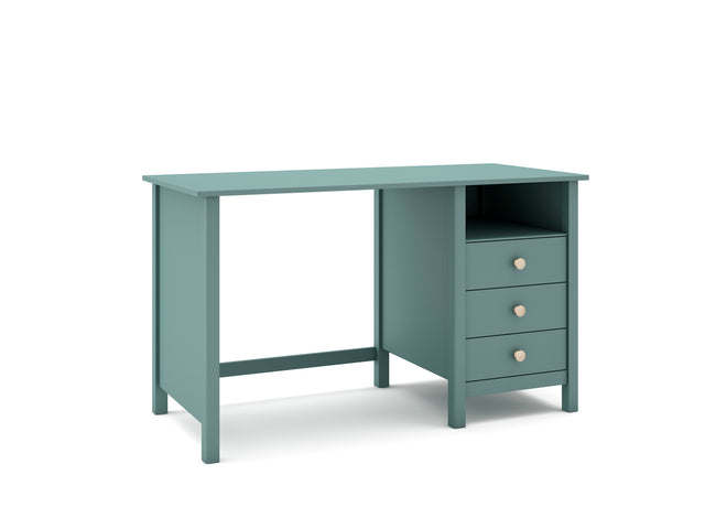 Escritorio Infantil Rectangular Max 120 Verde Kaki & Pino