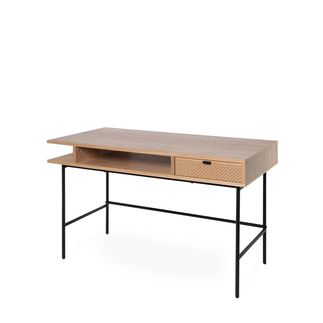 Escritorio Alabama roble/negro