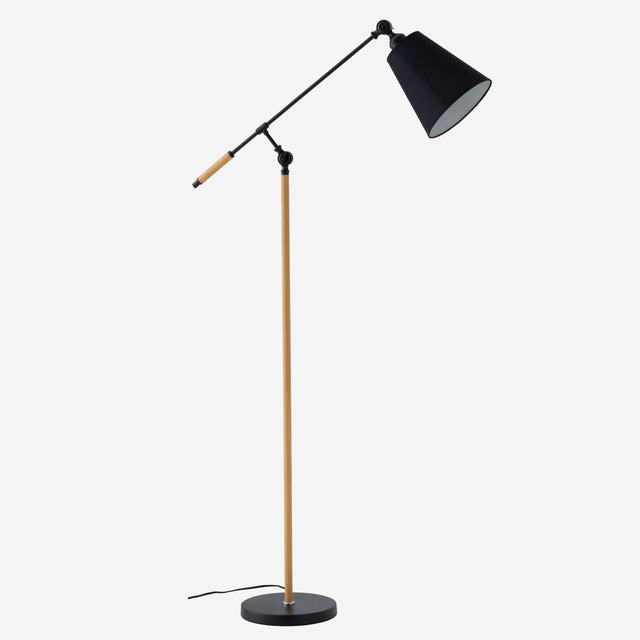 Lámpara de pie negro Martina som casa