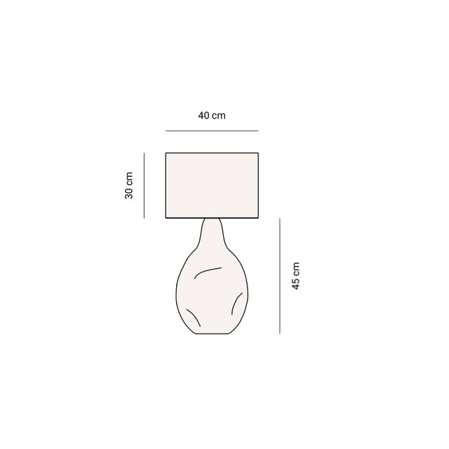 Lámpara sobremesa Toscana Fokobu