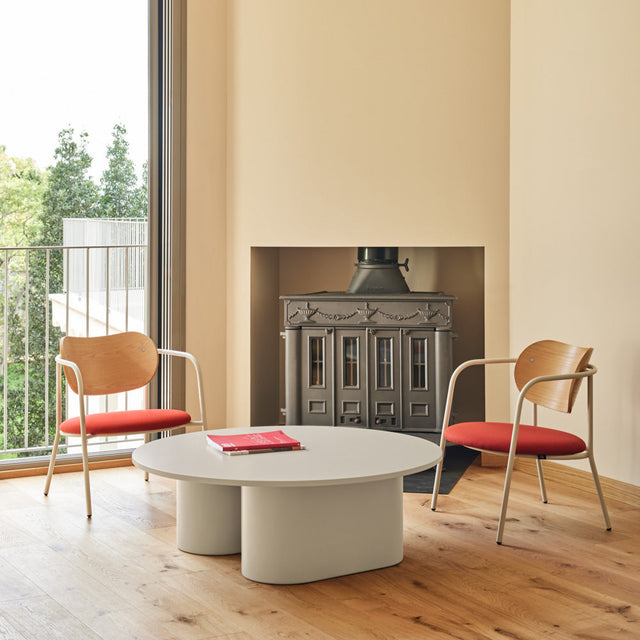 Mesa de Centro Redonda Totem Ø 110 Arena