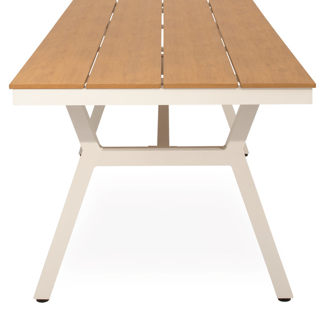 Mesa de Exterior Rectangular Georgia 200 Beige