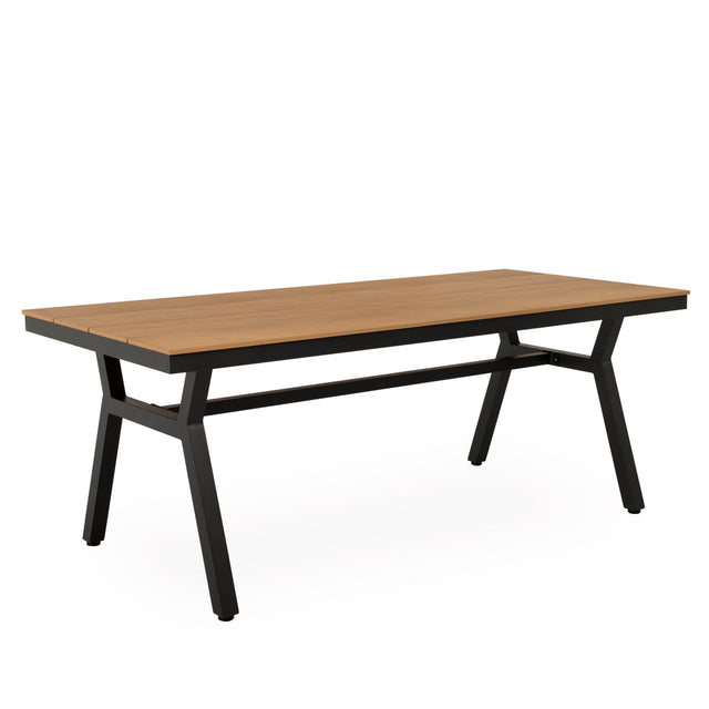 Mesa de Exterior Rectangular Georgia 200 Negra