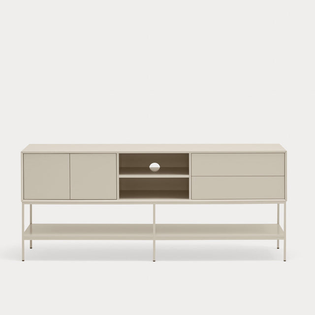 Corvo TV cabinet 140cm Pearl Gray