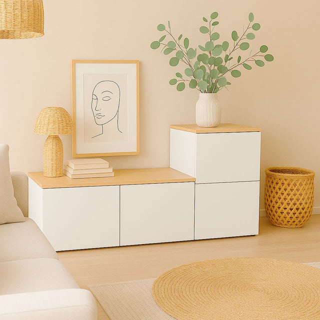 Mueble TV Nolla 150 Blanco