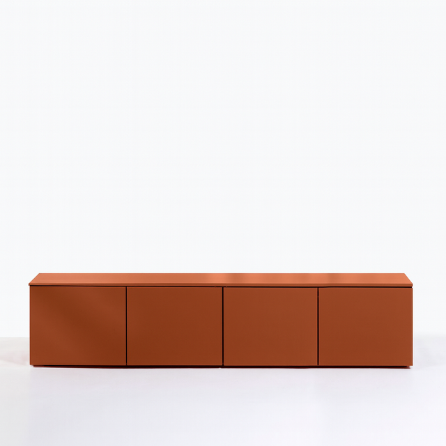 Nolla 200cm Pearl White TV Cabinet