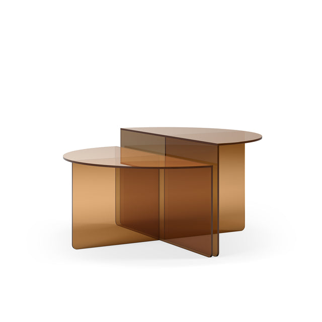 Set 2 Mesas centro Velta Marrón