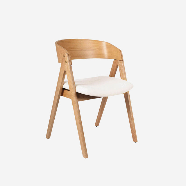 Silla roble beige Comboi Som Casa