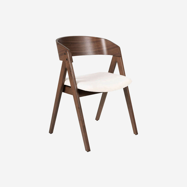 Silla nogal beige Comboi Som Casa