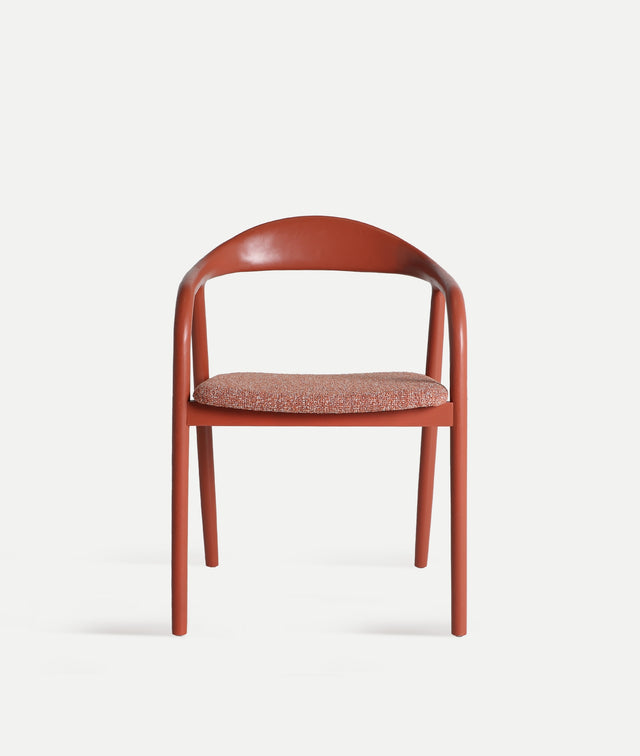 Silla Tapizada Vreden Coral