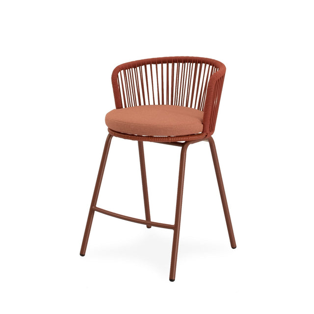 Taburete de Exterior Pierre Terracota