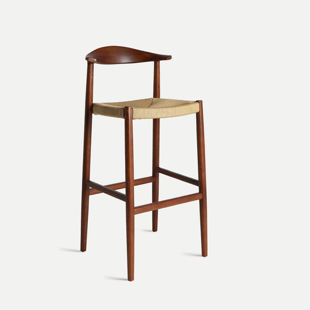 Taburete Alto Zelhem Haya & Cuerda