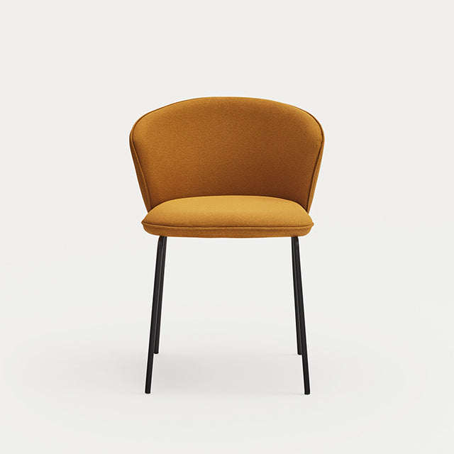 Silla de Comedor Tapizada Add Mostaza