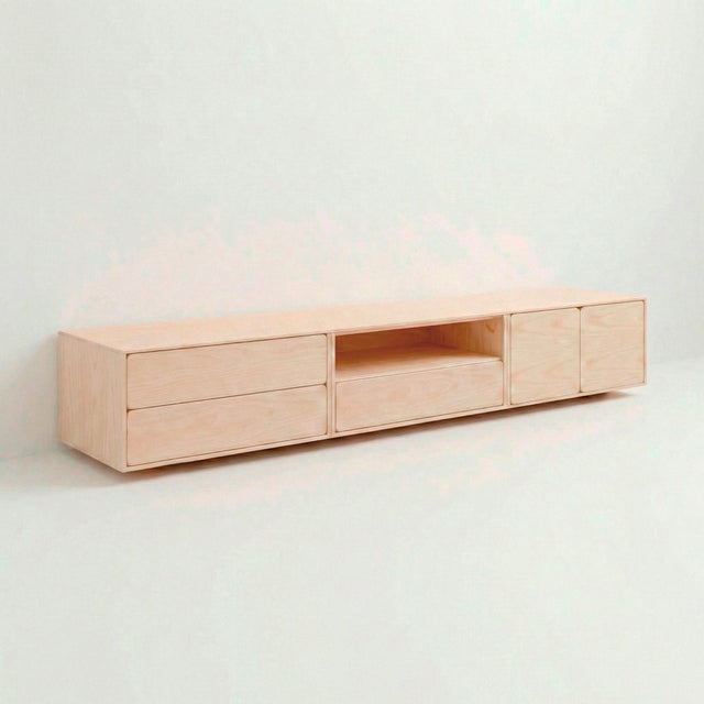 Mueble TV Penxat 240 - 3 cajones 2 puertas