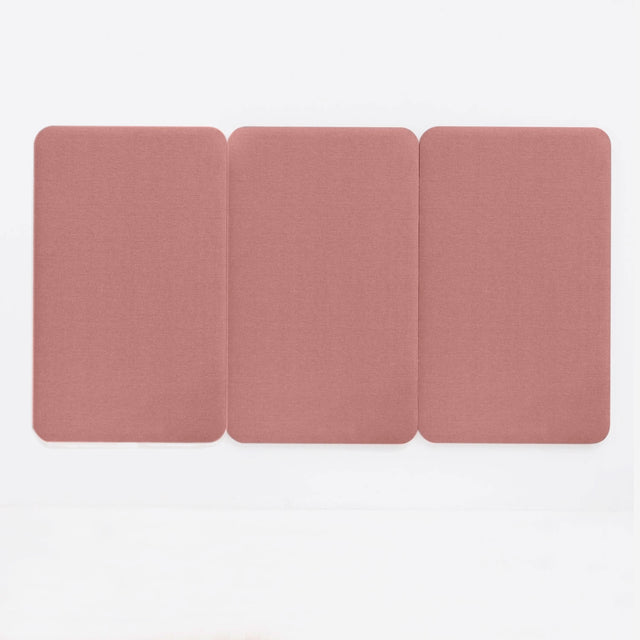 Cabecero modular 210cm Tapizado Rosa - Libra 61 Slowdeco